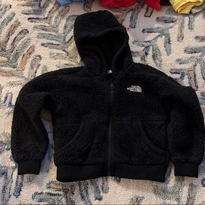 The North Face Kids Black Sherpa Hoodie